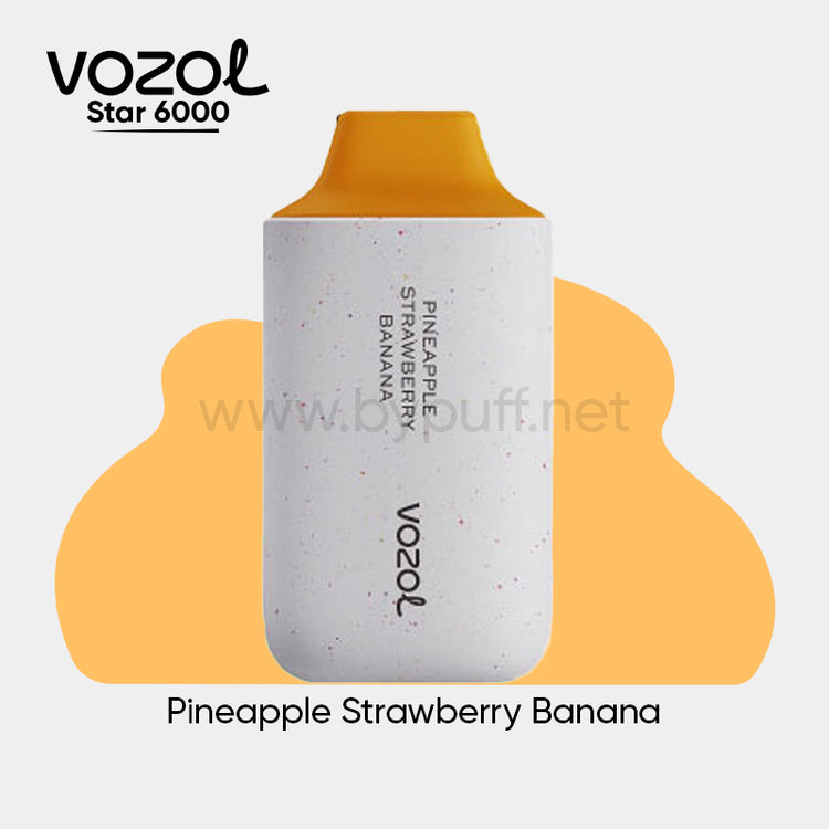 Vozol 6000 Pineapple Strawberry Banana