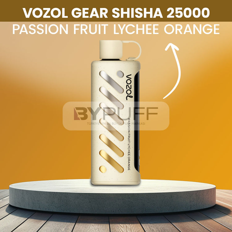 Vozol Gear Shisha 25000 Passion Fruit Lychee Orange